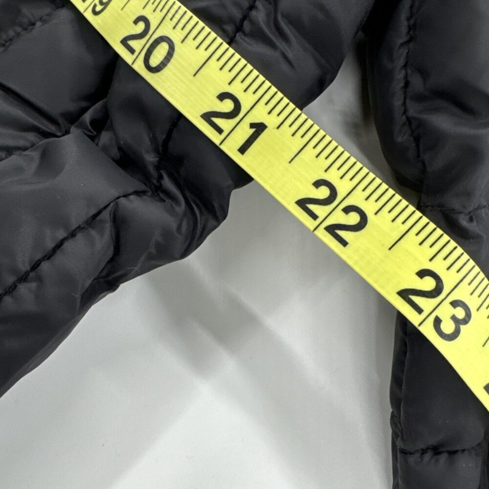 GAP Puffer Jacket Womens Black XL Primaloft Zip Pockets Cold Control Lite NEW - Picture 9 of 14